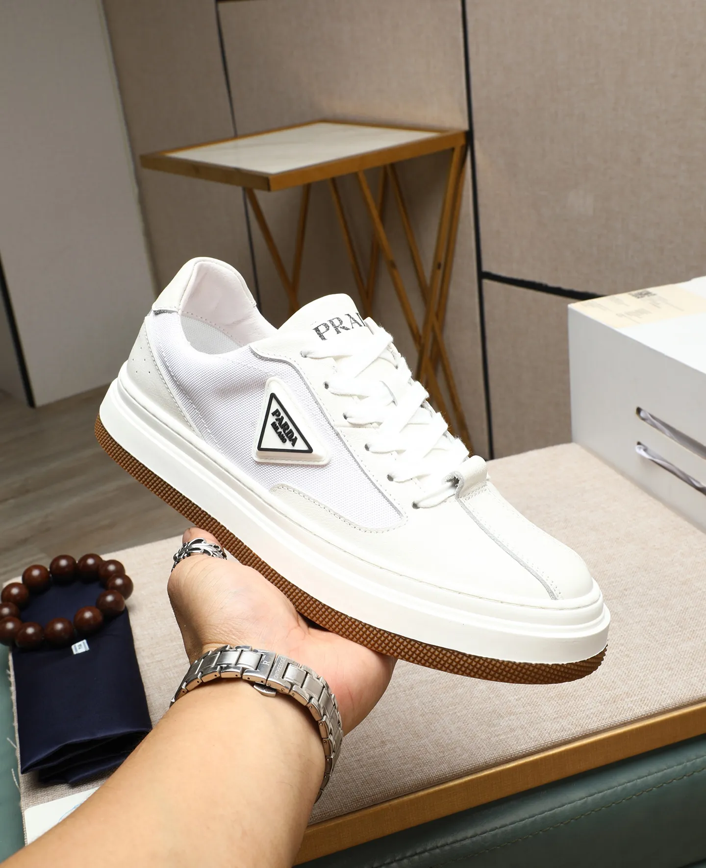 Men's shoes 💰440 🌹🌹[PRADA—Prada] 2025 latest model 🙈original replica! 👟👟👟Available here. The workmanship is top-notch. The upper is made from Italy. 🇮🇹Imported first-layer cowhide. ❗️Breathable genuine leather lining @Suitable for travel. The original version has an enlarged engraved sole, making it suitable for all kinds of travels, showing low-key luxury. Let quality speak for itself. Color: Size: 38-45